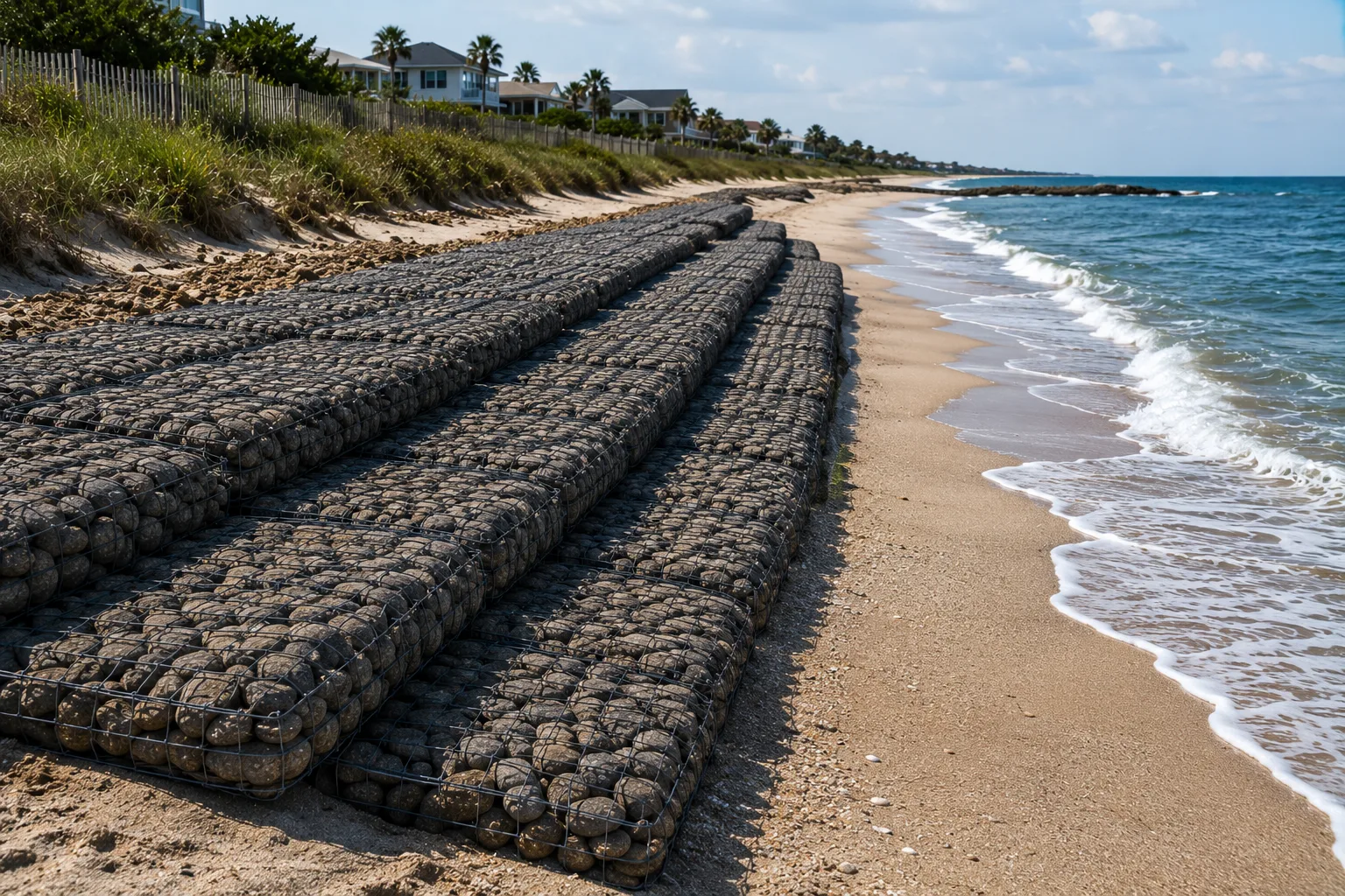 Beach stabilization application