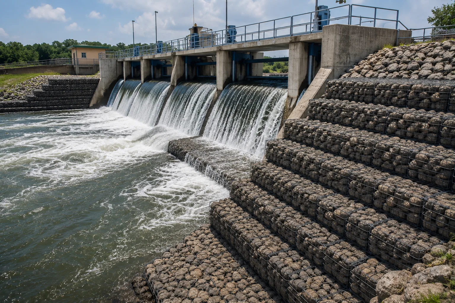 Hydraulic infrastructure application