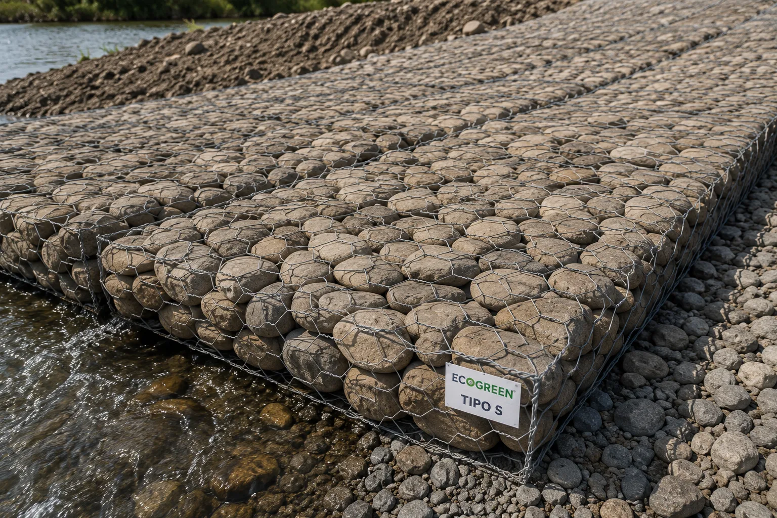 Type S amorphous gabion